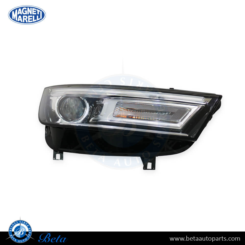 Right Side Headlamp Xenon for Audi Q5 2018-up models, Part Number 80A941006 / 80A941044 Right Side Headlamp Xenon for Audi Q5 2018-up models, Part Number 80A941006 / 80A941044